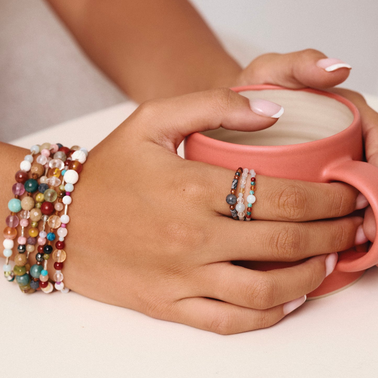 GO RING | STRETCH STONE RING FOR STRENGTH