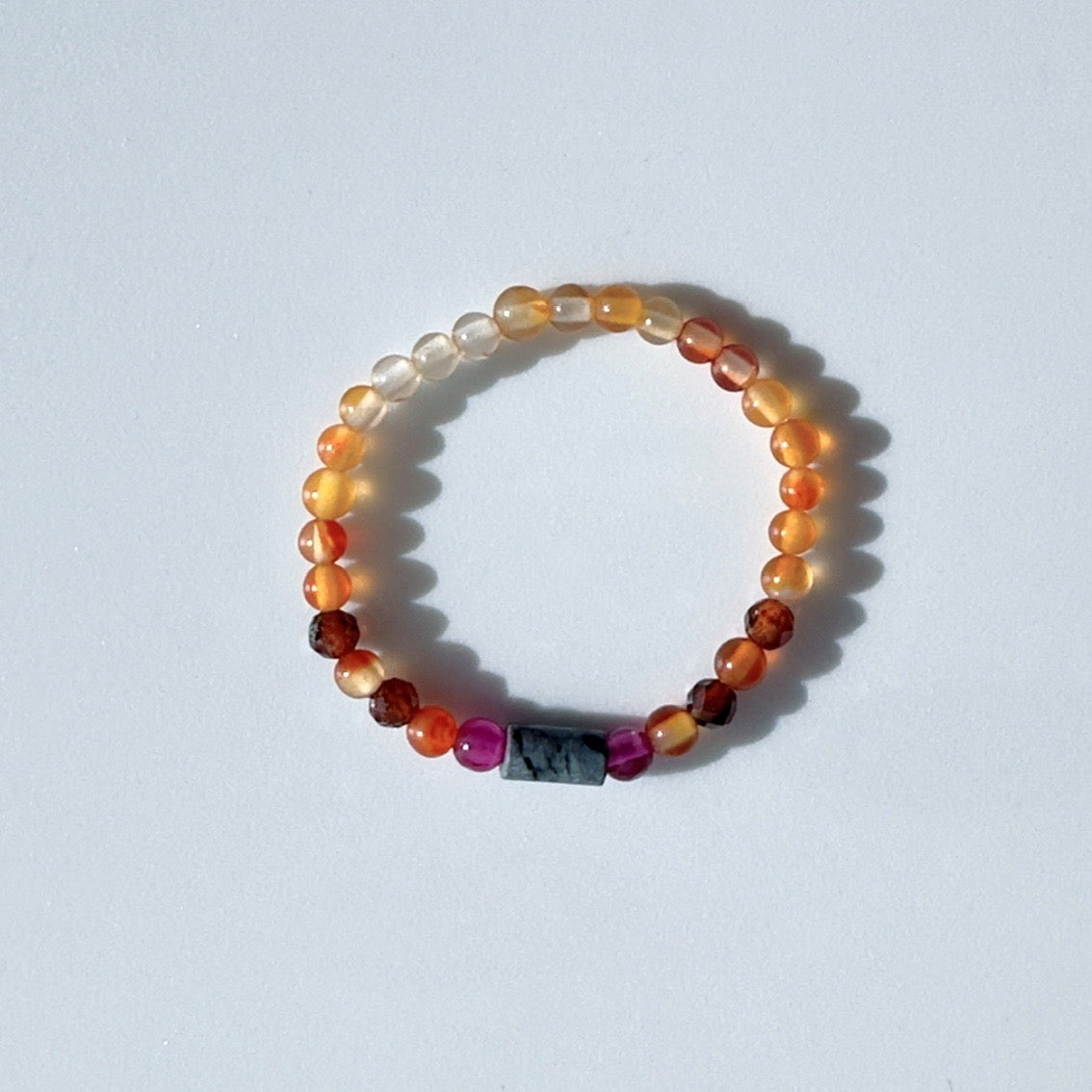 BRAVE RING | STRETCH STONE RING FOR STRENGTH