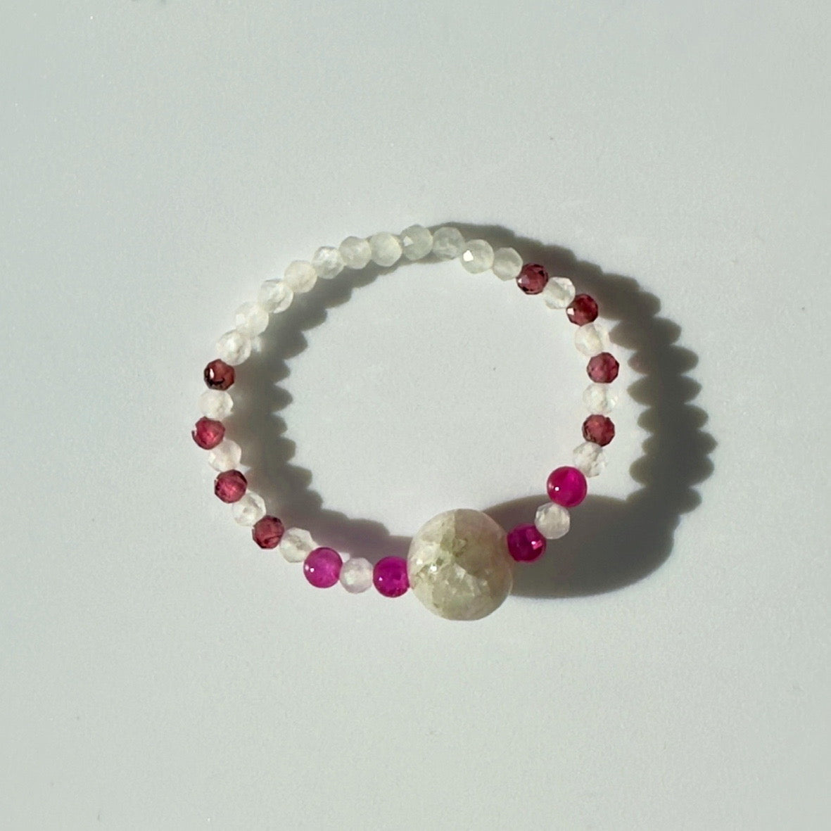 EMBRACE RING | STRETCH STONE RING FOR CONNECTION