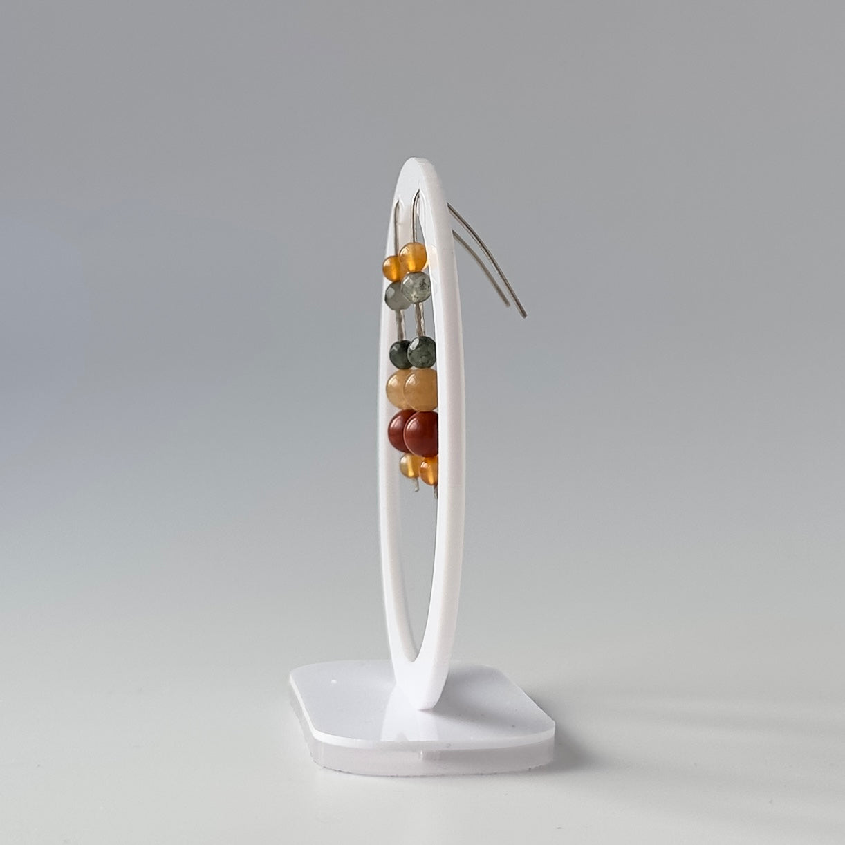 ADVANCE EARRINGS | STERLING SILVER & STONE EARRINGS FOR STRENGTH