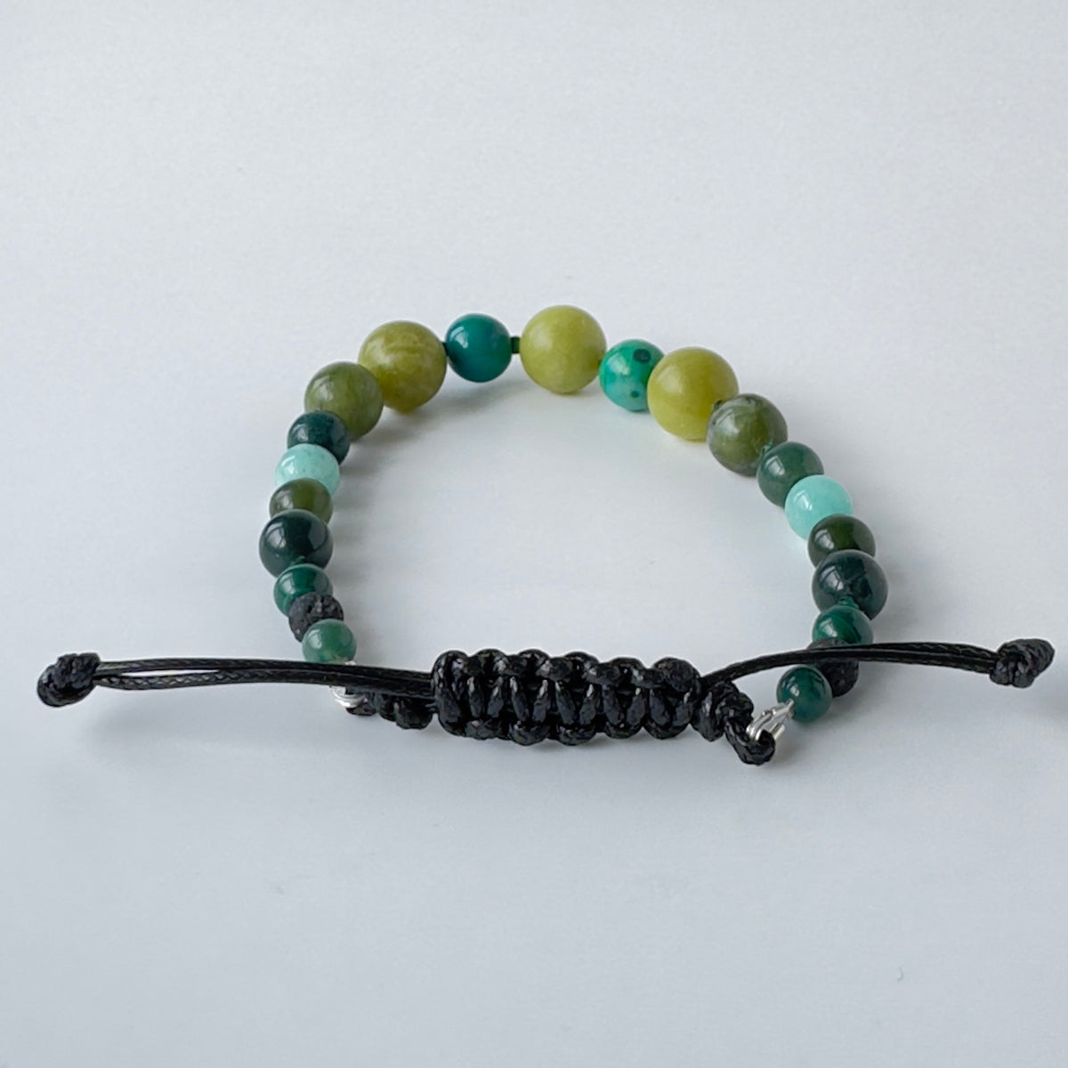 TRUST EXTENDED BRACELET | STERLING SILVER & STONE BRACELET FOR CONNECTION