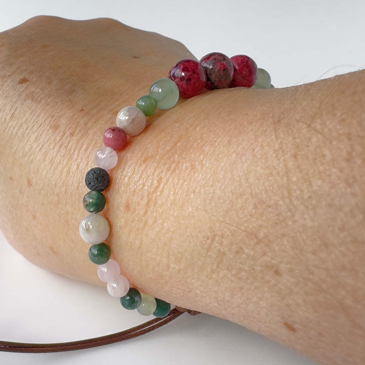 FORGIVING EXTENDED BRACELET | STERLING SILVER & STONE BRACELET FOR CONNECTION