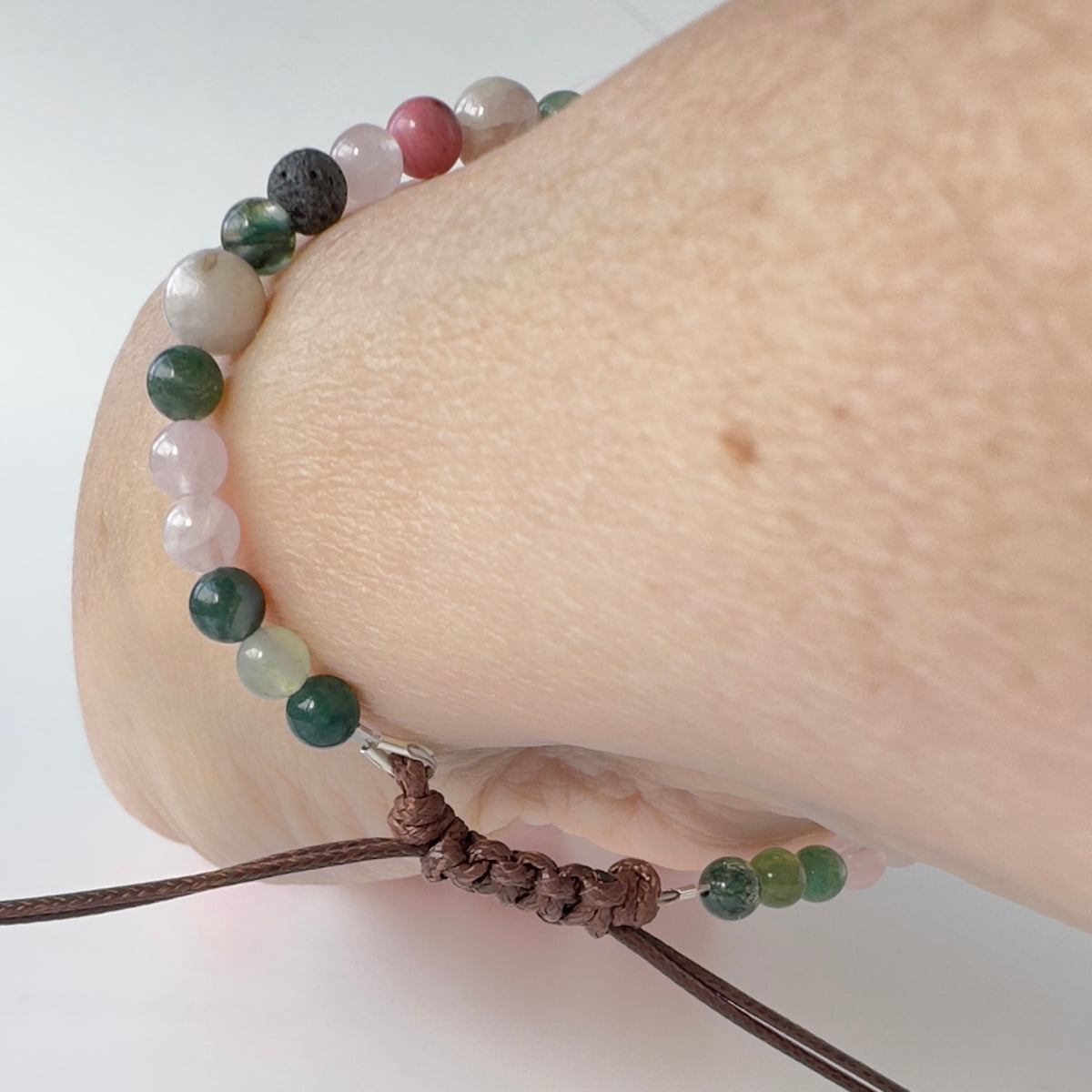 FORGIVING EXTENDED BRACELET | STERLING SILVER & STONE BRACELET FOR CONNECTION