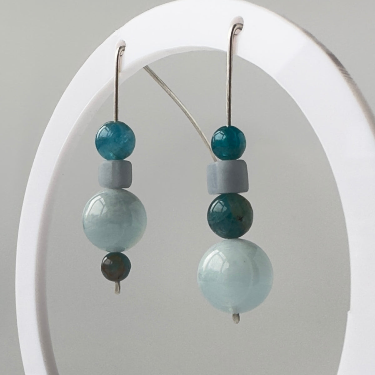 ECHO EARRINGS | STERLING SILVER & STONE EARRINGS FOR EXPRESSION