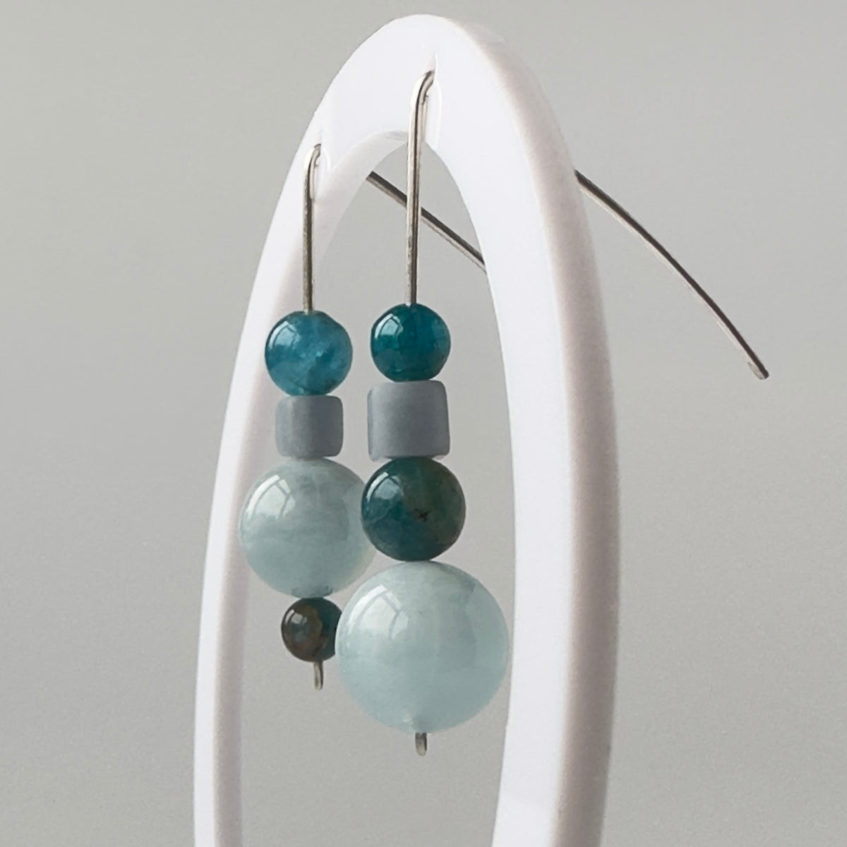 ECHO EARRINGS | STERLING SILVER & STONE EARRINGS FOR EXPRESSION
