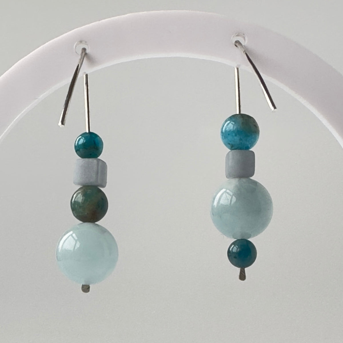 ECHO EARRINGS | STERLING SILVER & STONE EARRINGS FOR EXPRESSION