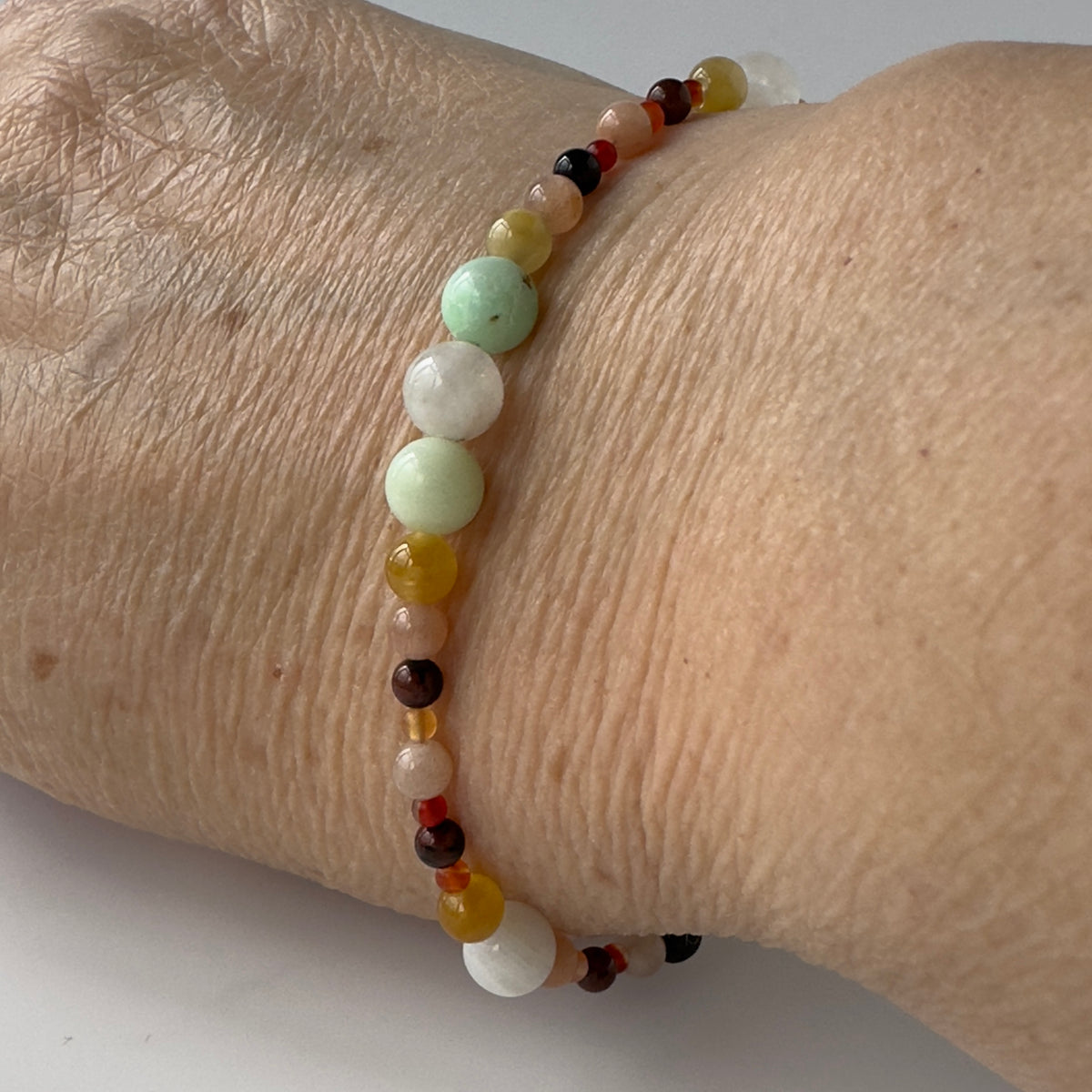 PULSE BRACELET | STERLING SILVER & STONE BRACELET FOR CREATIVE FLOW