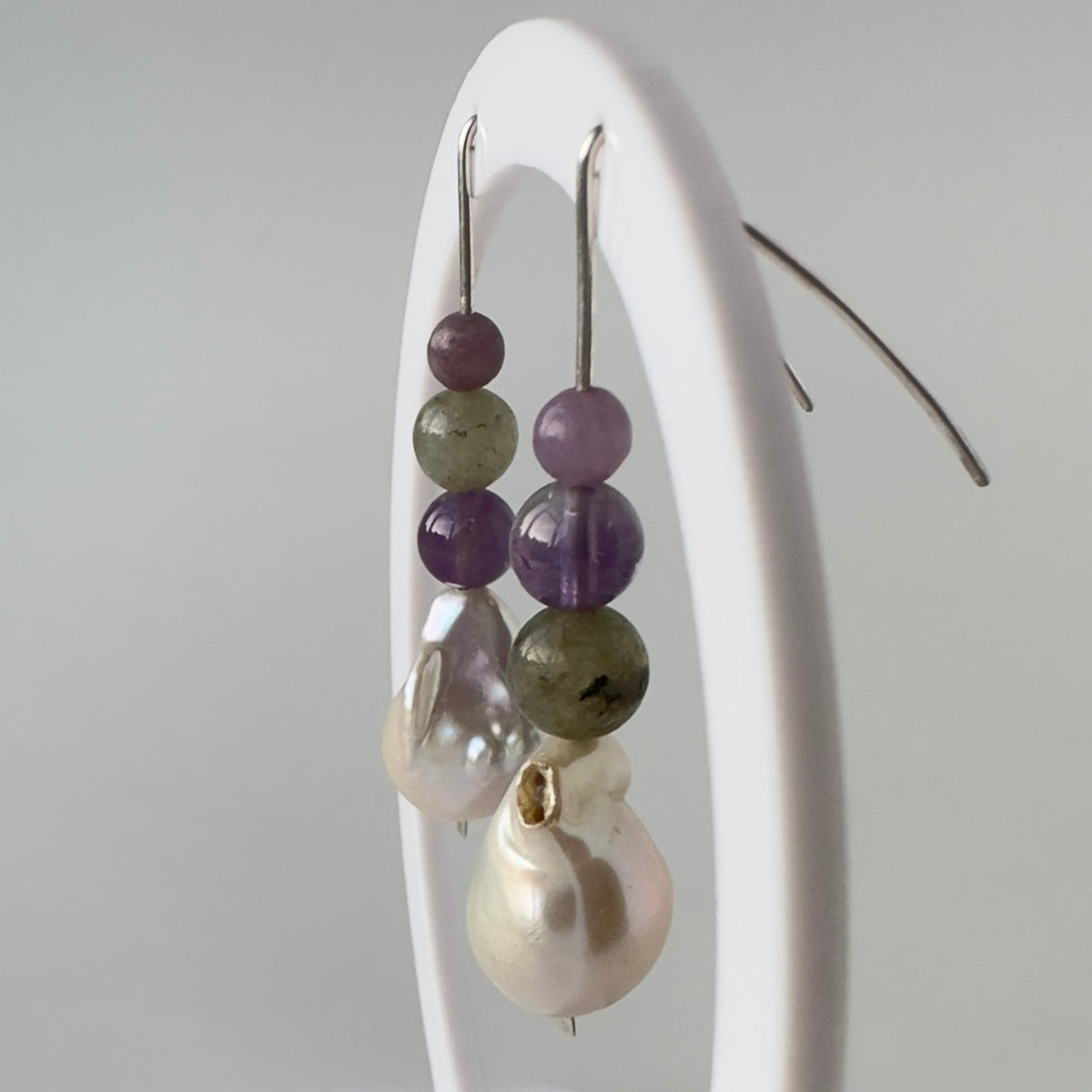 ILLUMINATE EARRINGS | STERLING SILVER & STONE EARRINGS FOR PERCEPTION