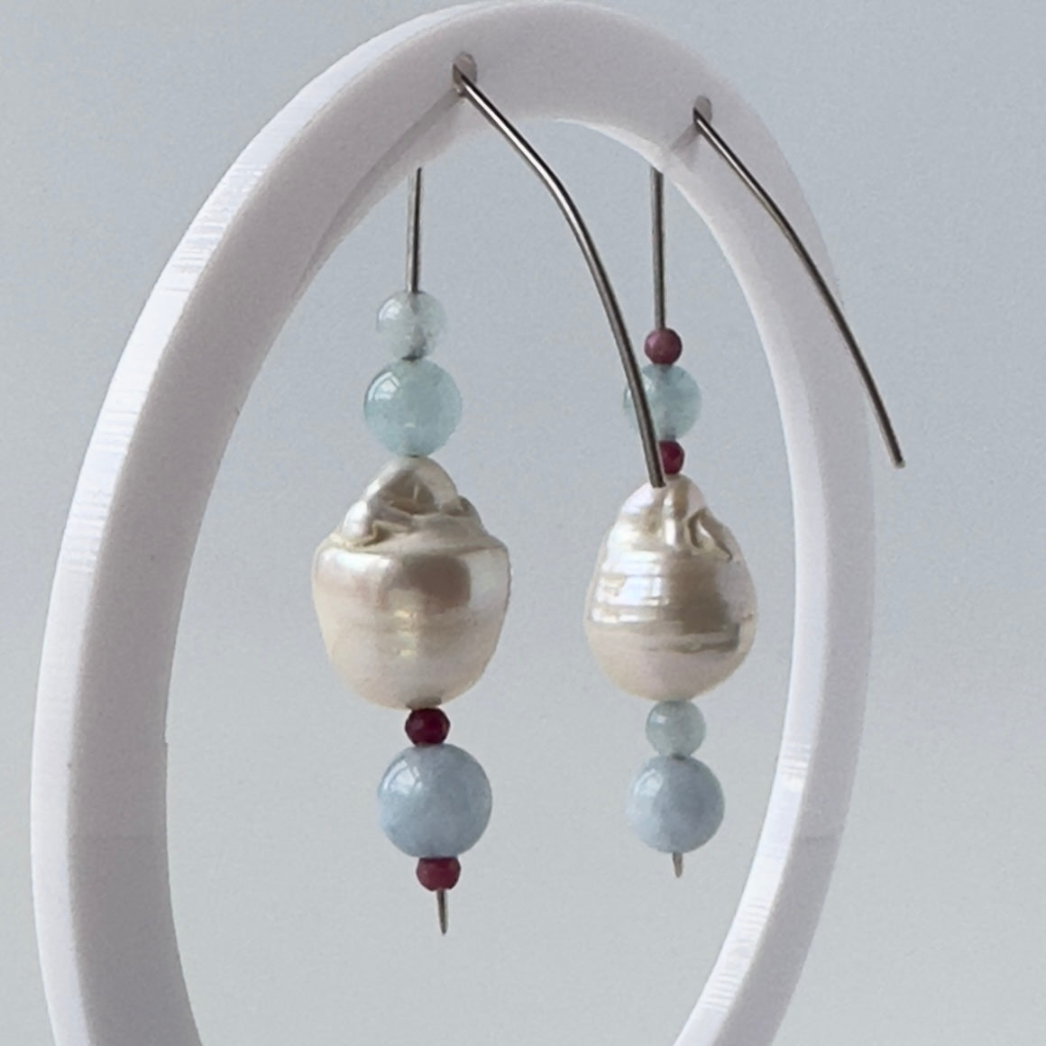 BRAVE EARRINGS | STERLING SILVER & STONE EARRINGS FOR STRENGTH