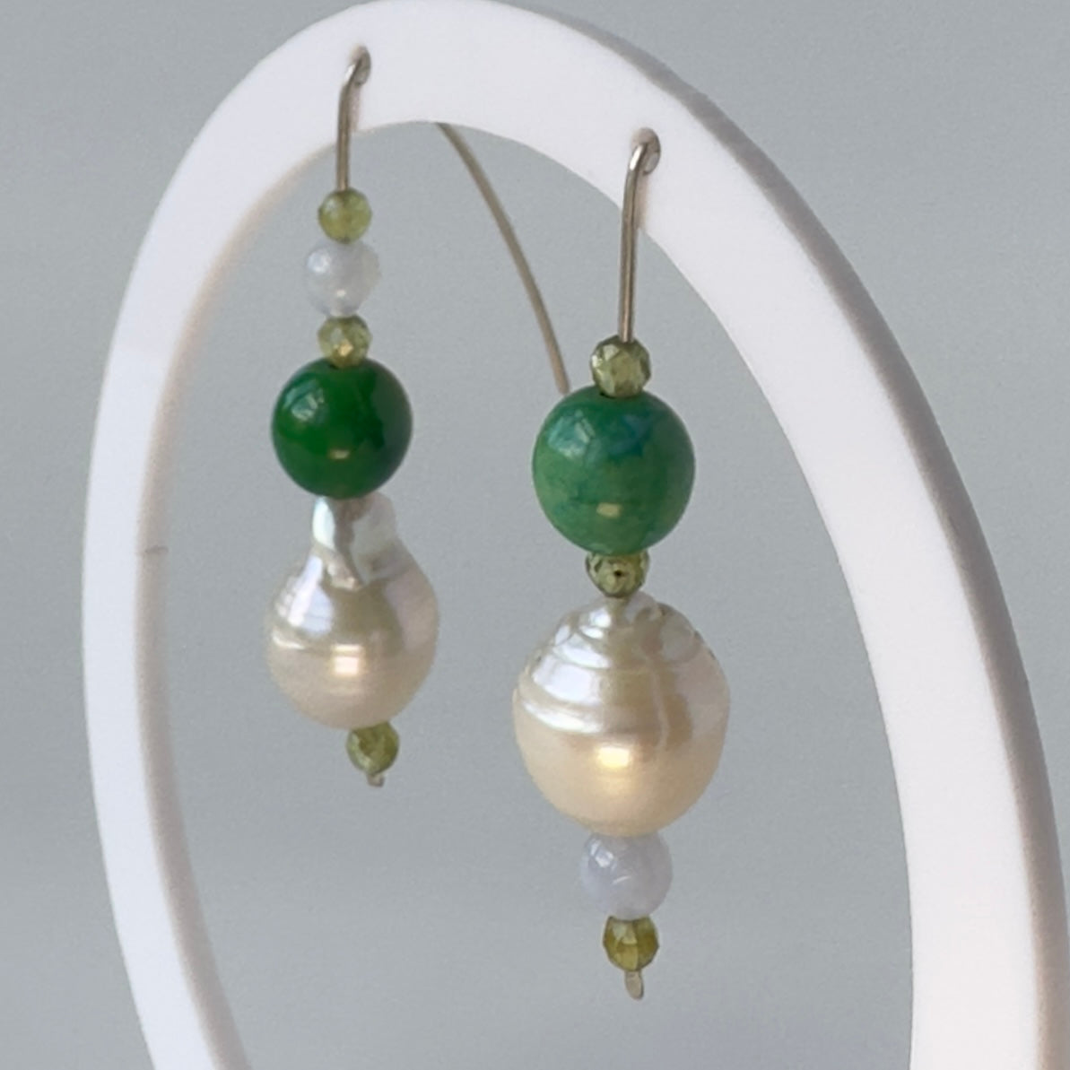 PRESENCE EARRINGS | STERLING SILVER & STONE EARRINGS FOR ASSURED MOMENTS