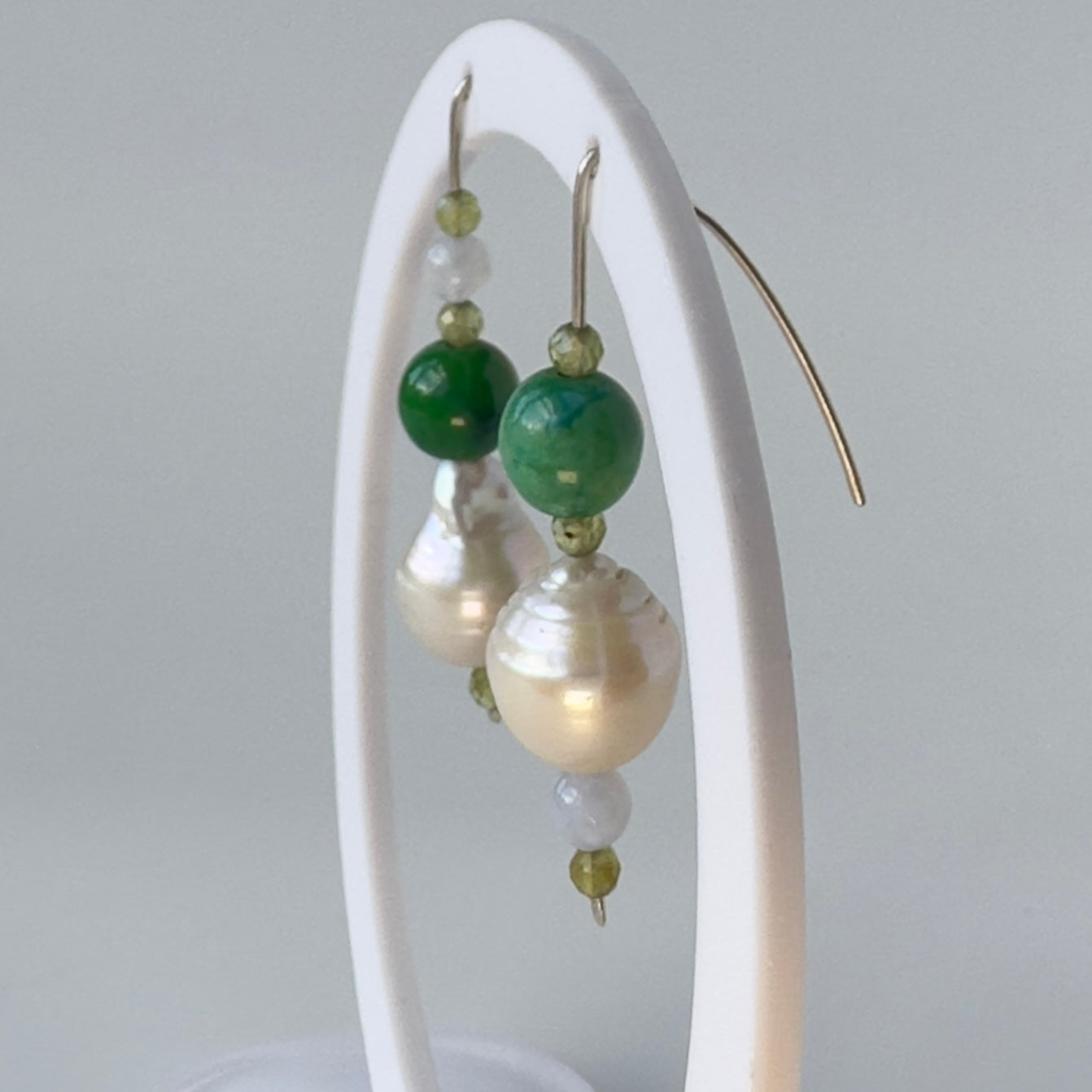 PRESENCE EARRINGS | STERLING SILVER & STONE EARRINGS FOR ASSURED MOMENTS