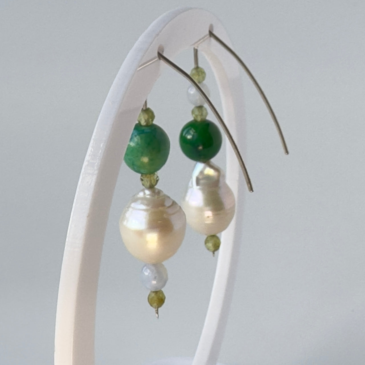 PRESENCE EARRINGS | STERLING SILVER & STONE EARRINGS FOR ASSURED MOMENTS