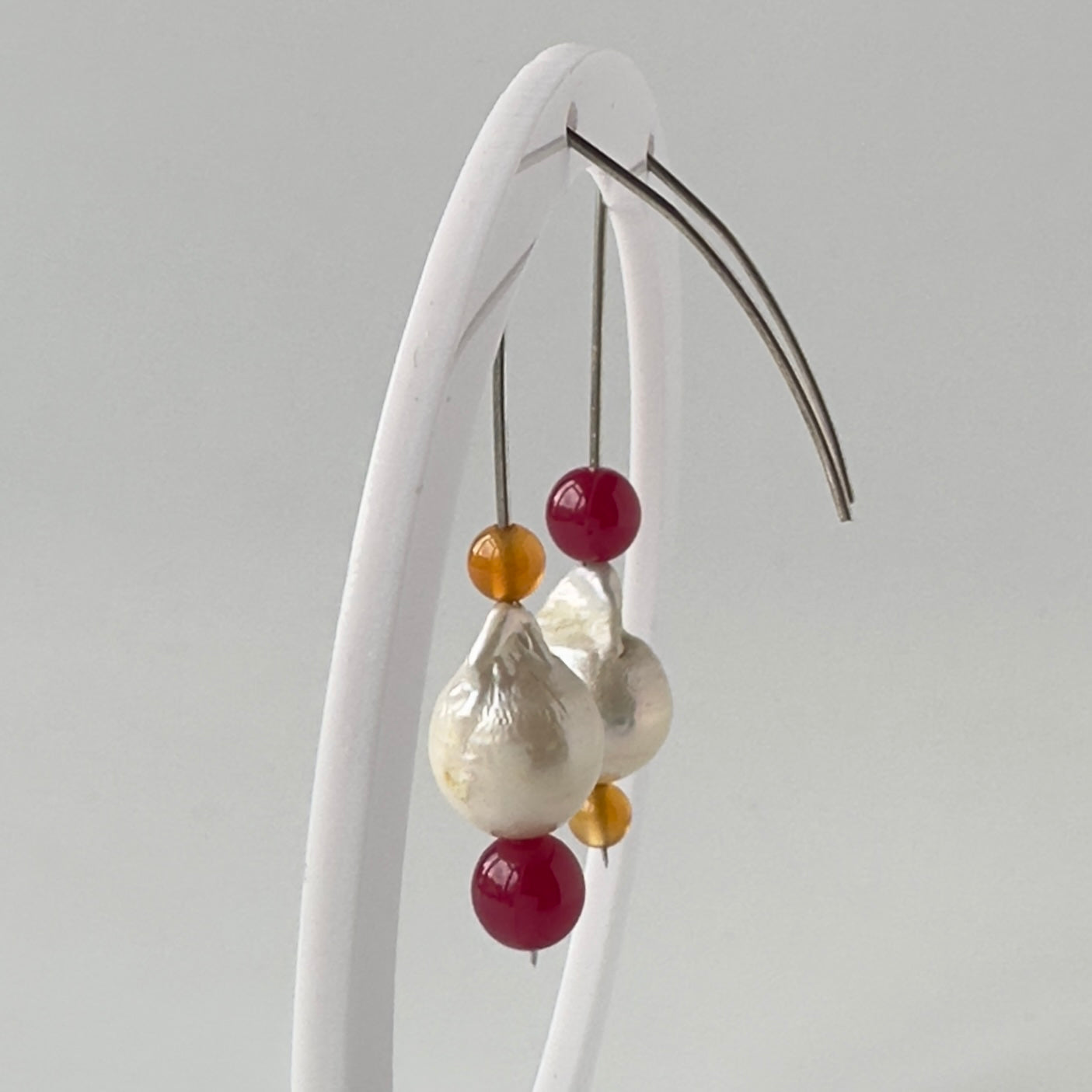 DARE EARRINGS | STERLING SILVER & STONE EARRINGS FOR STRENGTH