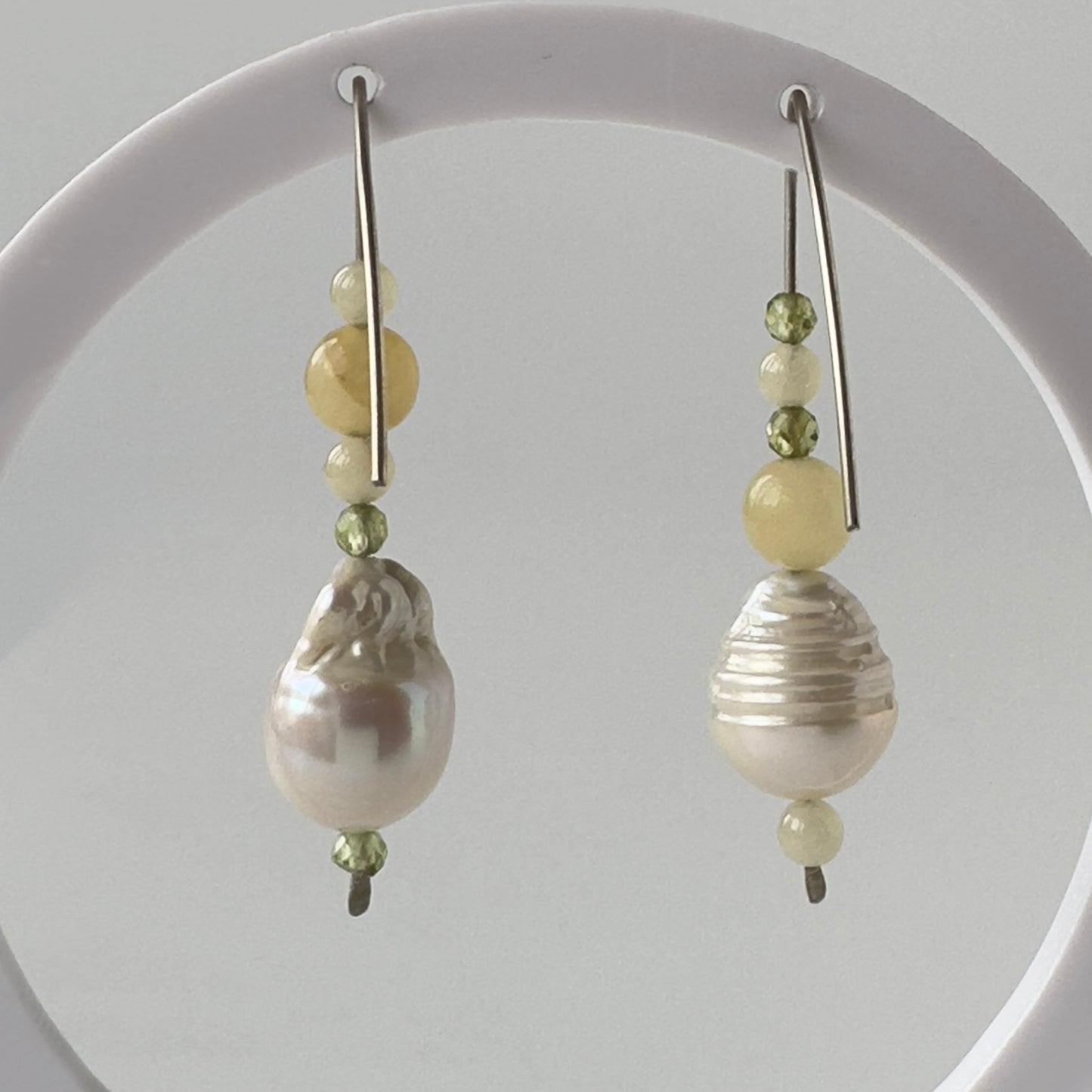 SECURE EARRINGS | STERLING SILVER & STONE EARRINGS FOR ASSURED MOMENTS