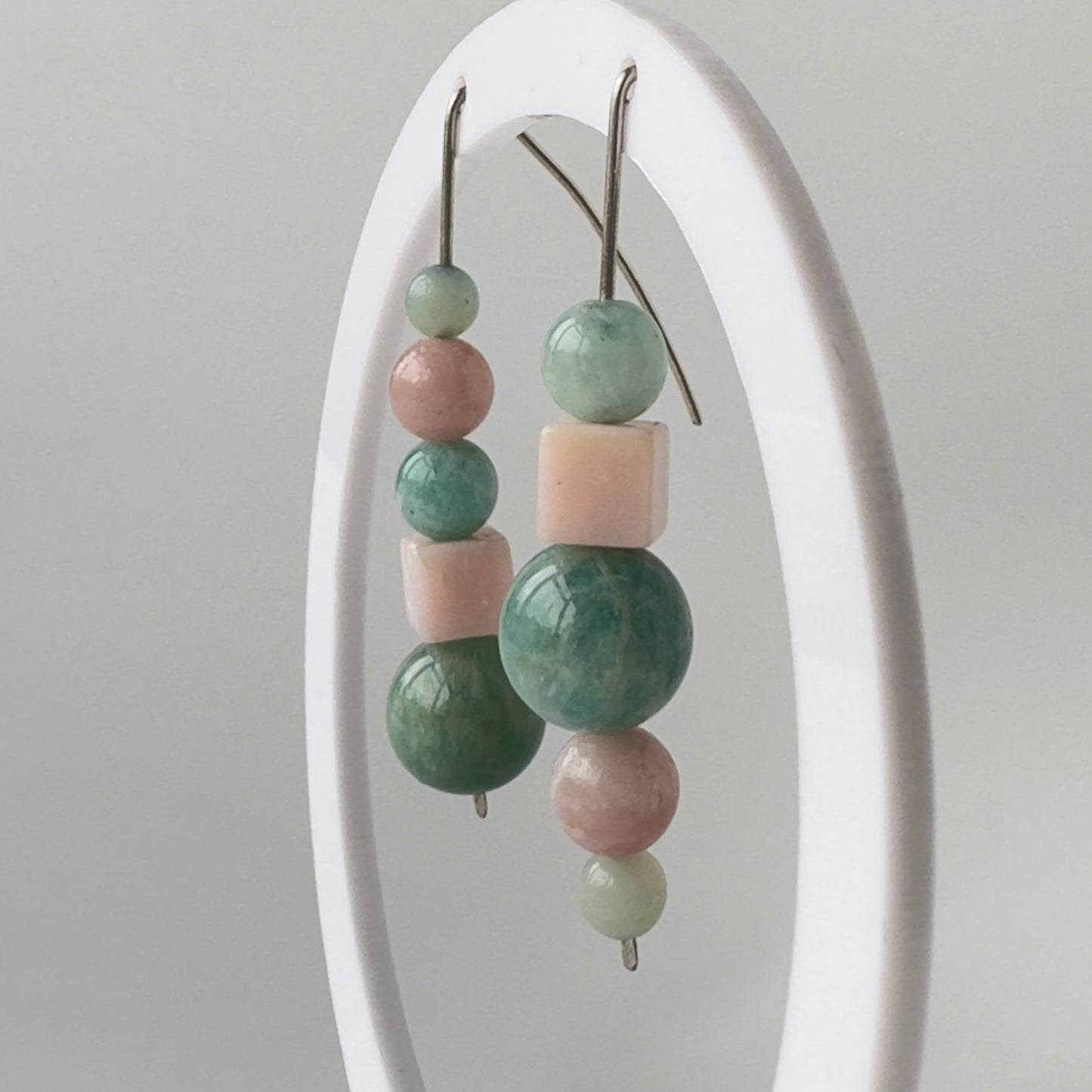 SOOTHE EARRINGS | STERLING SILVER & STONE EARRINGS FOR PERSPECTIVE