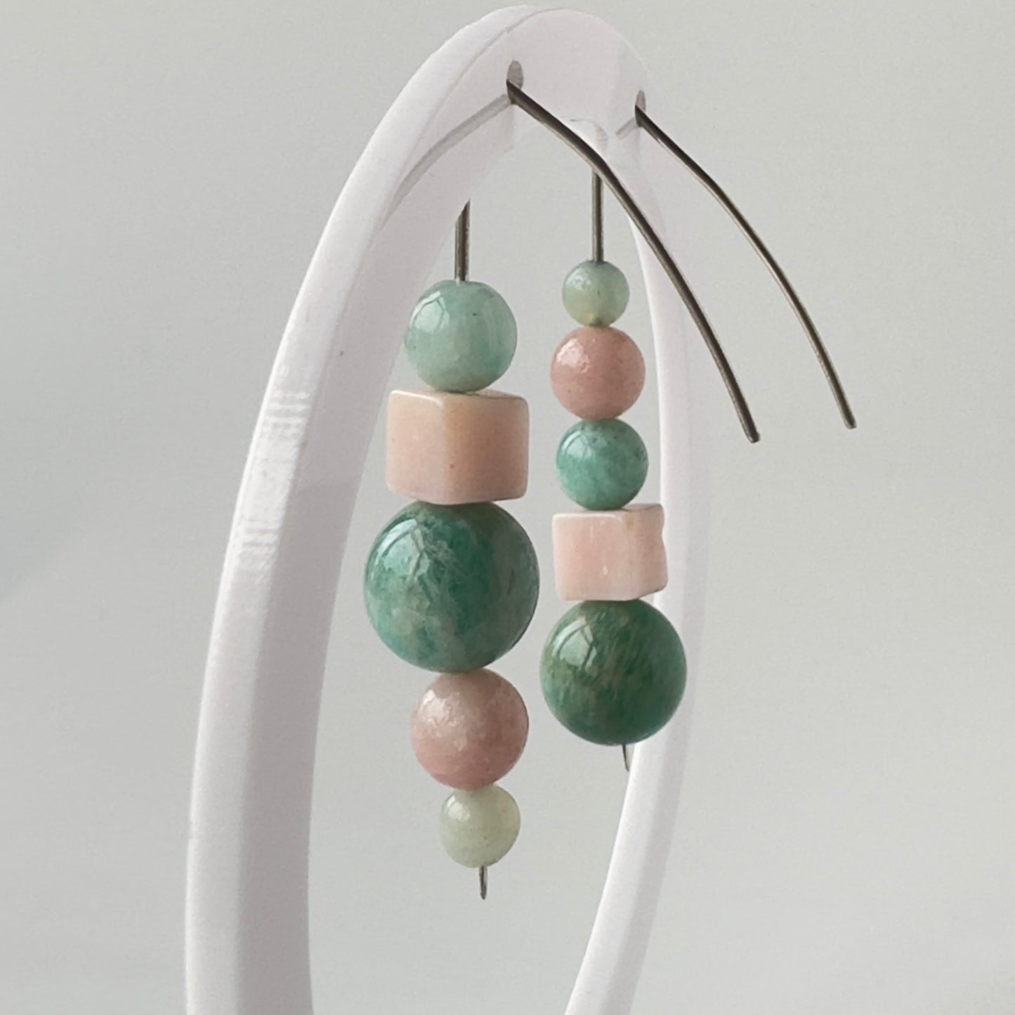 SOOTHE EARRINGS | STERLING SILVER & STONE EARRINGS FOR PERSPECTIVE