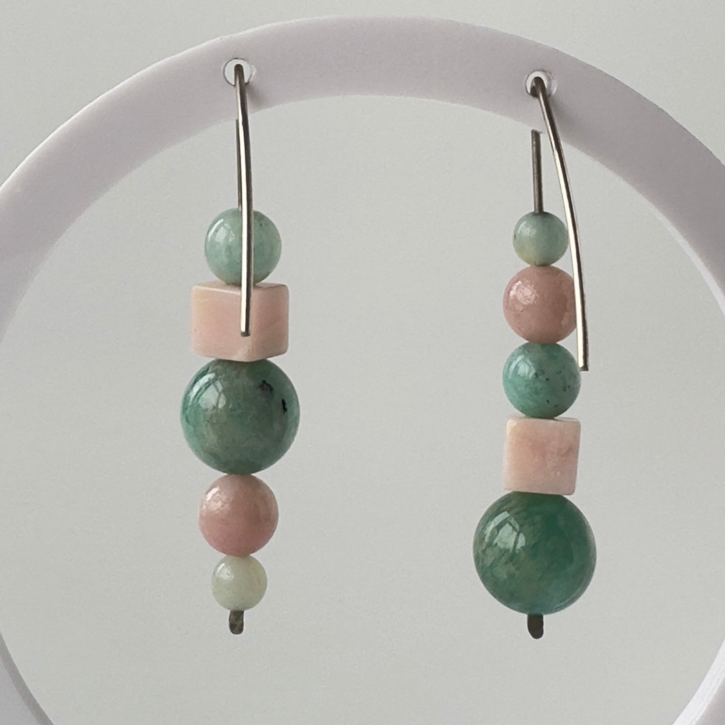 SOOTHE EARRINGS | STERLING SILVER & STONE EARRINGS FOR PERSPECTIVE