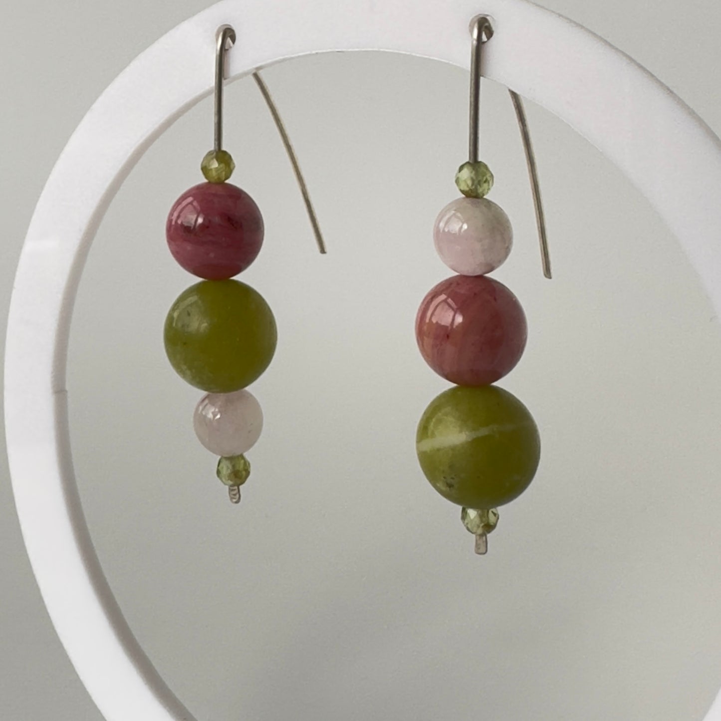 DEVOTED EARRINGS | STERLING SILVER & STONE EARRINGS FOR CONNECTION