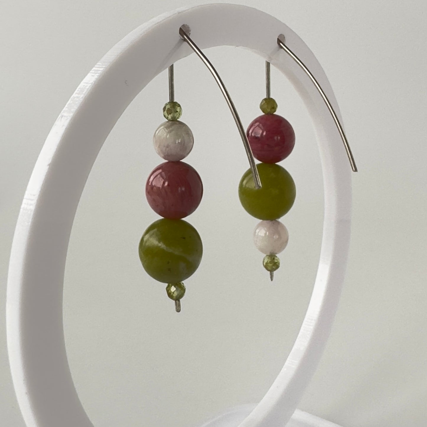 DEVOTED EARRINGS | STERLING SILVER & STONE EARRINGS FOR CONNECTION