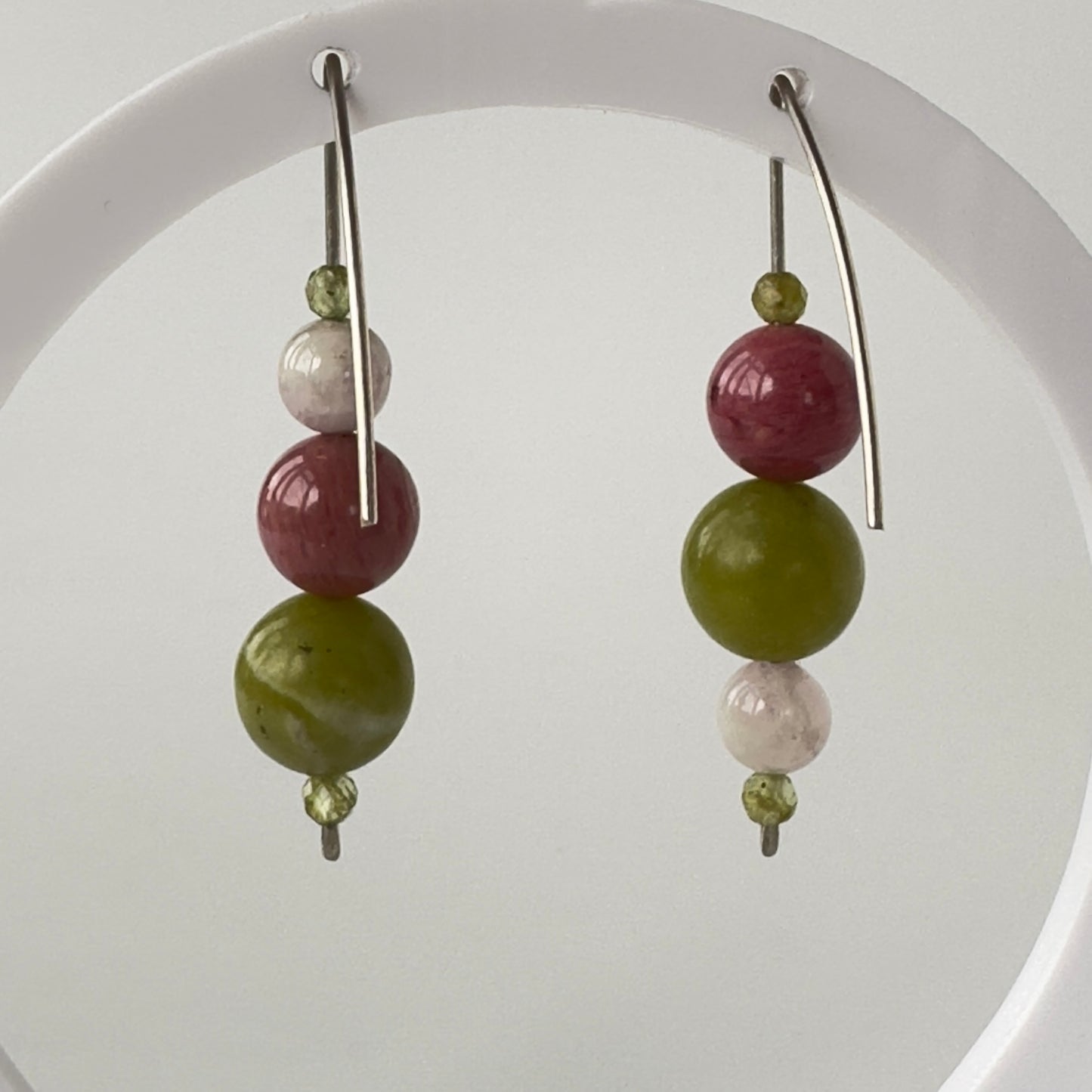 DEVOTED EARRINGS | STERLING SILVER & STONE EARRINGS FOR CONNECTION