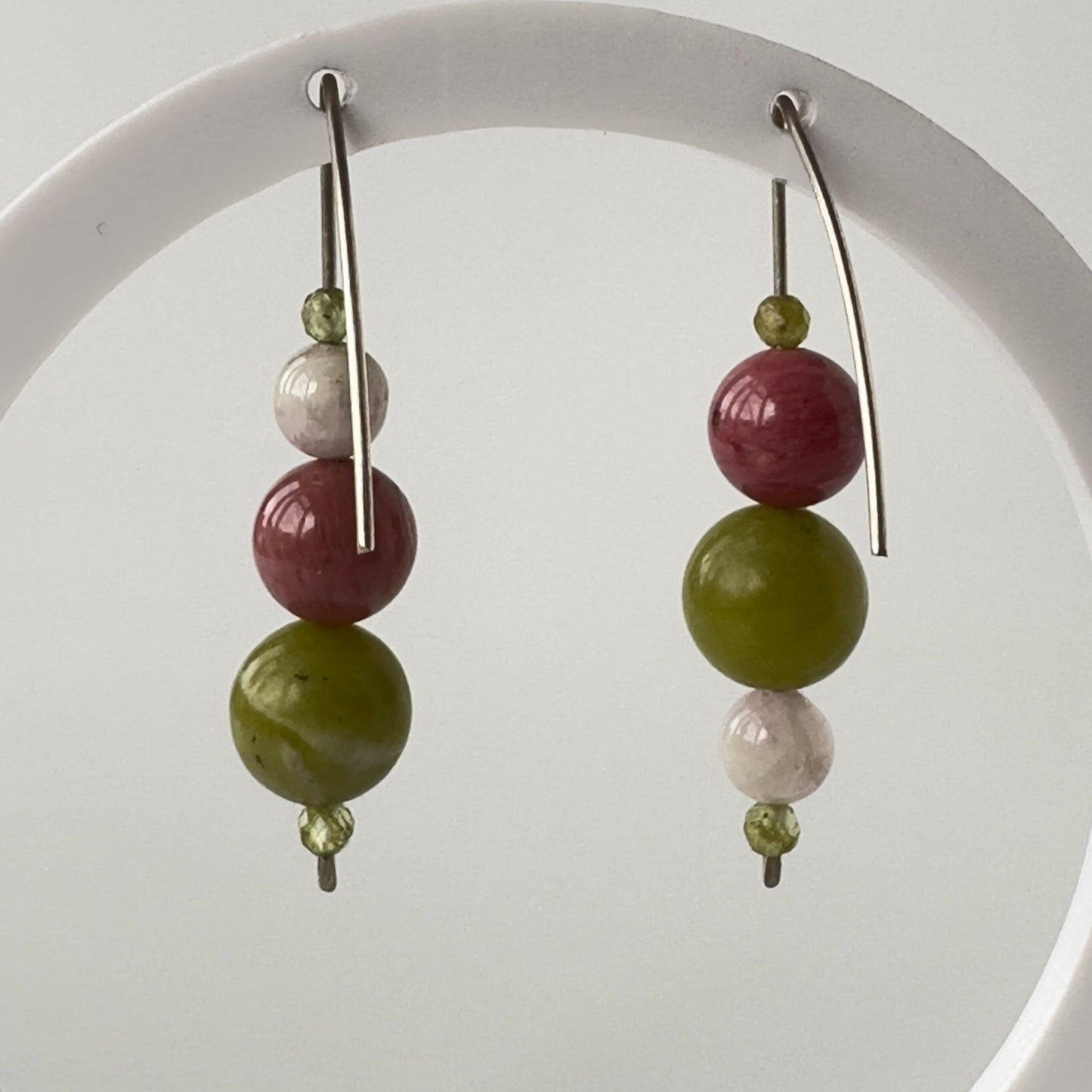 DEVOTED EARRINGS | STERLING SILVER & STONE EARRINGS FOR CONNECTION