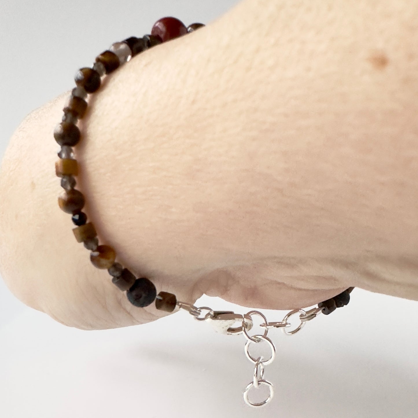 FUNDAMENTAL BRACELET | STERLING SILVER & STONE BRACELET FOR FOUNDATION