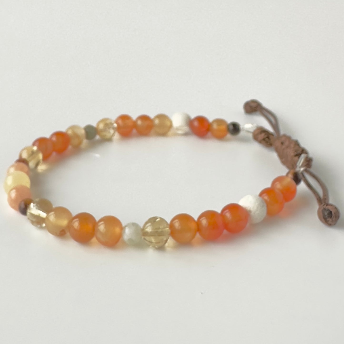 CREATE EXTENDED BRACELET | STERLING SILVER & STONE BRACELET FOR CREATIVE FLOW