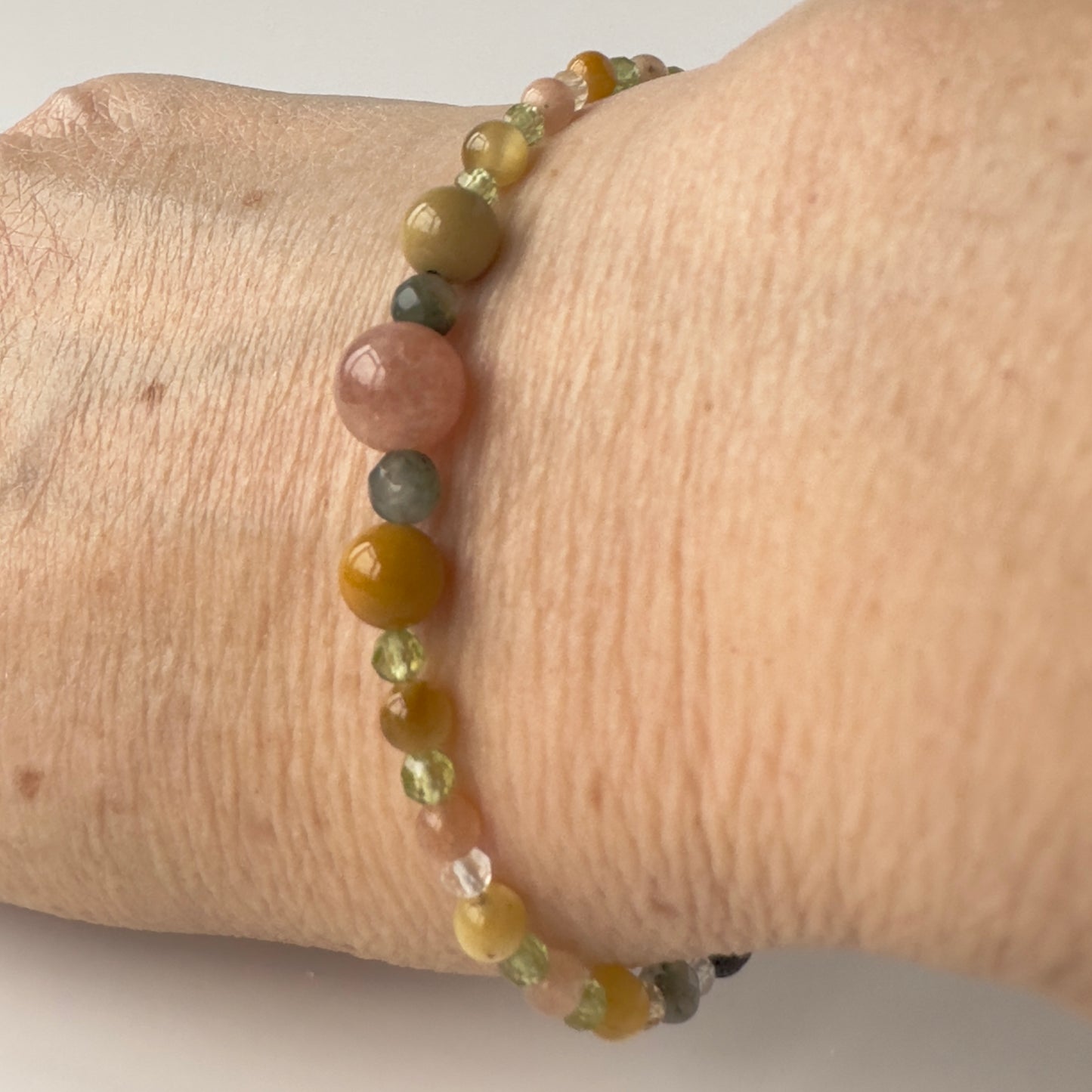 SHINE BRACELET | STERLING SILVER & STONE BRACELET FOR RADIANCE