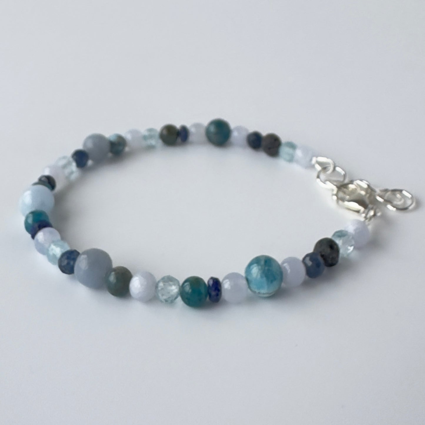 ARTICULATE BRACELET | STERLING SILVER & STONE BRACELET FOR EXPRESSION