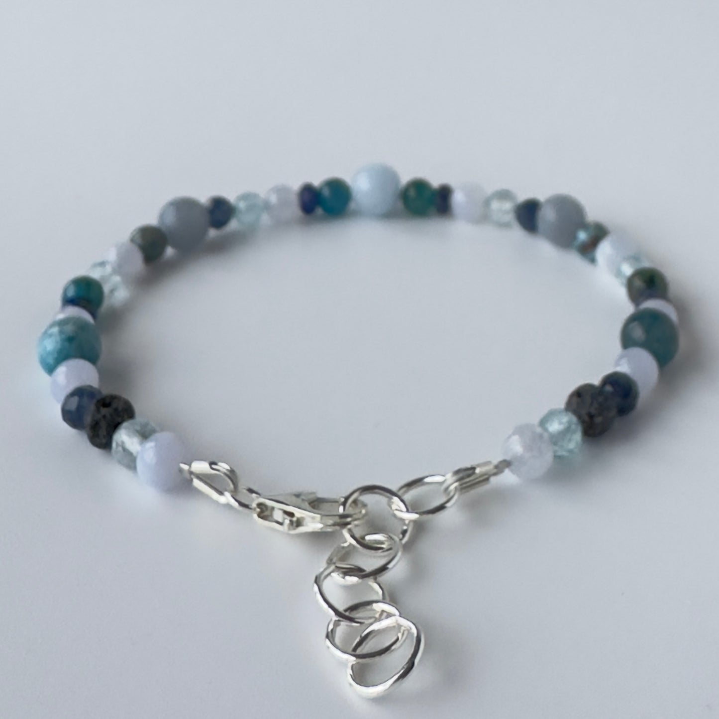 ARTICULATE BRACELET | STERLING SILVER & STONE BRACELET FOR EXPRESSION