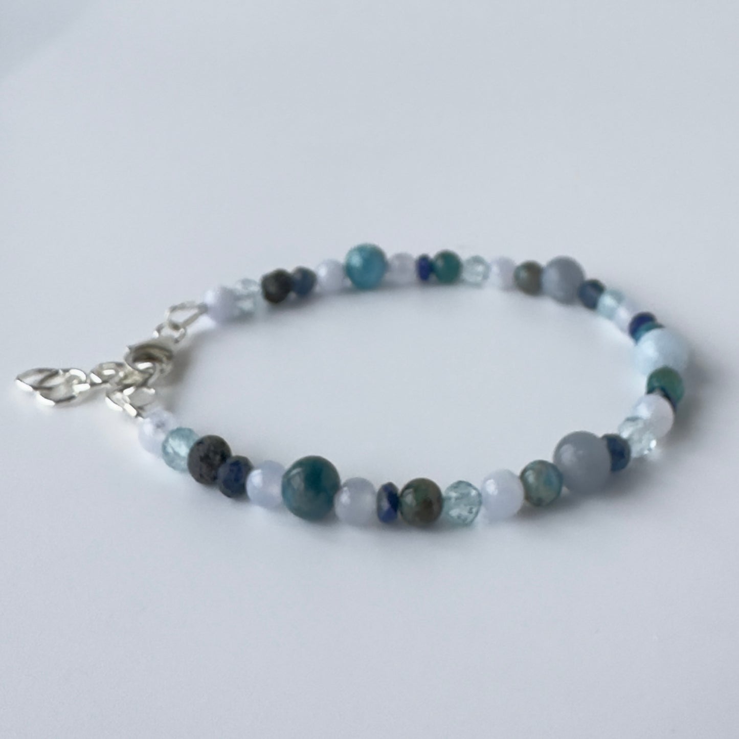 ARTICULATE BRACELET | STERLING SILVER & STONE BRACELET FOR EXPRESSION