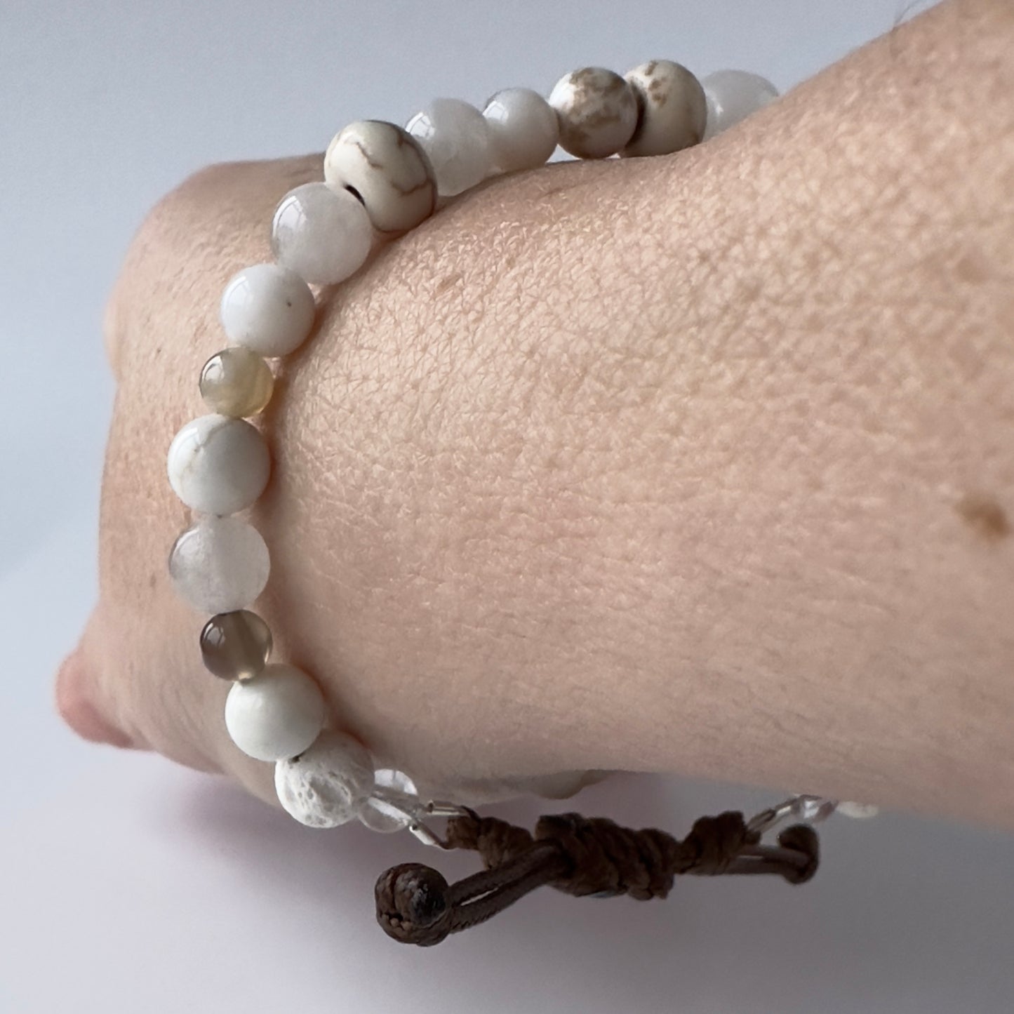 ALIGN EXTENDED BRACELET | STONE SLIDING KNOT BRACELET FOR AWARENESS