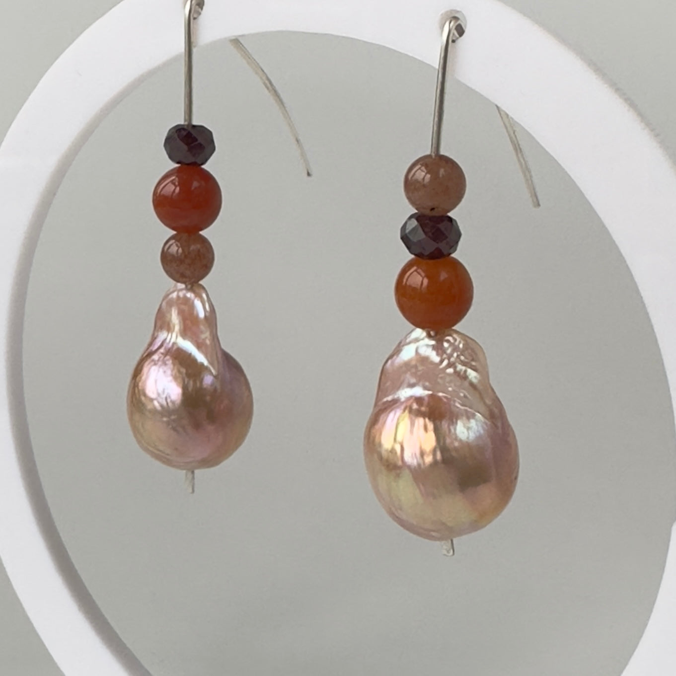BLOOMING EARRINGS | STERLING SILVER & STONE EARRINGS FOR CREATIVE FLOW