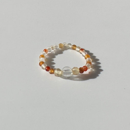 LEAD RING | STRETCH STONE RING FOR STRENGTH